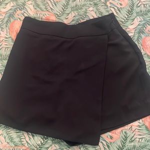 Black Skort , worn once .